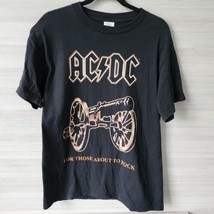 Delta Vintage 1999 AC DC Rock Band T Shirt Canon Double Side Salute 90s ... - £27.34 GBP