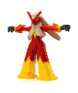 Blaziken (Pokemon) Brick Sculpture (JEKCA Lego Brick) DIY Kit - £85.44 GBP