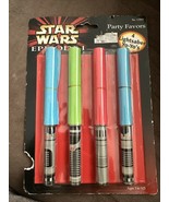 Star Wars Episode 1 Lightsaber Yo-Yo&#39;s 4 Pack Retro Party Favors Toys - $4.34