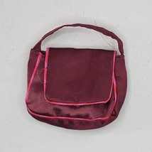 Burgundy Purse Bag Fits 18 Inch Dolls - $4.99