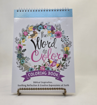 Christian Art Gifts The Word In Color Hardcover Coloring Book New! - £7.35 GBP