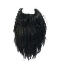 Mens Giant Sized Beard Black Moustaches and Beards Male One Size - £8.52 GBP