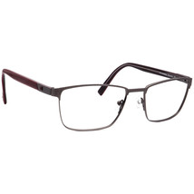 Morel Eyeglasses OGA 10038O GR11 Gunmetal/Burgundy Square Frame France 56-18 145 - £157.26 GBP