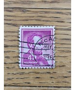 US Stamp Abraham Lincoln 4c Used Violet McAdoo PA - $54.84 MXN