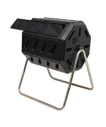 FCMP Outdoor 37 Gallon Elevated Dual Chamber Tumbling Garden Composter B... - $150.00