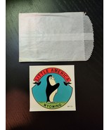 EMBLEM Man Co Wyoming Little America Vintage Travel Luggage Water Decal ... - $37.19 CAD