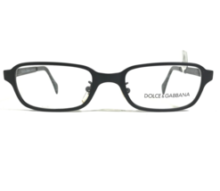 Dolce &amp; Gabbana DG 325 BR Brille Rahmen Schwarz Rechteckig Voll Felge 49-19-135 - £93.91 GBP