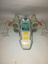 Hasbro Star Wars X-Wing Starfighter 2001 Galactic Heros With Pilot &amp;R2-D2 - £20.27 GBP