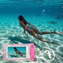 Color: Pink - EverGlow WaterProof Pouch For Your Smartphone And Essentials - $40.26