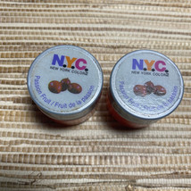NYC New York Color Passion Fruit 506A Fruit Flavored Lip Gloss Lot of 2 - £7.01 GBP