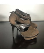 Marco Santi &quot;Iris&quot; Sz 8, Brown Suede Platform High 5&quot; Heel Pumps. Nice - €13,66 EUR