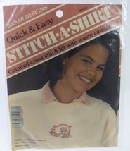 Banar Designs Quick &amp;Easy Stitch A Shirt Counted Cross Stitch Kit SAS-205 - £7.90 GBP