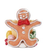 PartyLite Gingerbread Votive Candle Holder P7902 &amp; Box Christmas Holiday... - £17.29 GBP