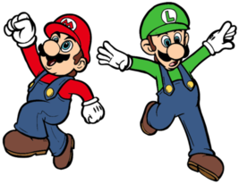 Mario Brothers Mario &amp; Luigi Mens Collectible Polo XS-6XL, LT-4XLT Nintendo New - £27.23 GBP+