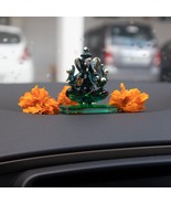 God Ganesh Sitting with Base Statue (Murti) Idol Showpiece Handmade of C... - €33,00 EUR
