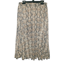 NEW Mikey &amp; Joey Snakeskin Print A-line skirt Size S - $15.99
