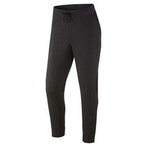 Jordan Mens Modern Fleece Sweatpants Color Dark Heather Grey/Black Size ... - £85.76 GBP