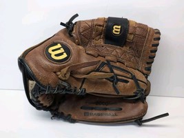 Wilson Baseball A700 Glove 12.5 Inch RHT ECCO leather mitt DUAL HINGE XL... - $23.36