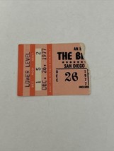 VINTAGE 12/26/1977 THE BEACH BOYS TICKET STUB - San Diego, CA Sports Arena - €21,39 EUR