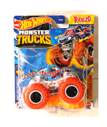 Hot Wheels 2023 Monster Trucks 1:64 Scale Totaled Truck w/Crushed Car NEW! - $8.86