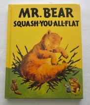 Mr Bear SQUASH-YOU-ALL-FLAT Vintage Childrens Book ~ Morrell Gipson ~ Angela Hb - £7.04 GBP