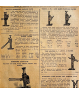 1917 Garage Automotive Jacks Advertisement Chas Miller Automobilia F15A - €25,56 EUR