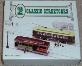 2 Classic Streetcars : Streetcar Named Desire &amp; San Francisco Streetcar - £13.28 GBP