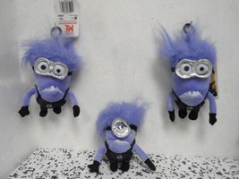 Despicable Me - Evil Minion - 7&quot; Plush Keychain Coin Pouch (1-Eye &amp; 2-Eyes) - £8.25 GBP