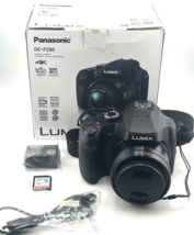 Panasonic Lumix DC FZ80 Digital Camera 18.1MP 60x Zoom WiFi 4K Video IOB - £296.16 GBP