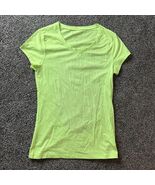 Juniors No Boundaries Neon Green - Yellow T-shirt Tee  (M) Medium 7/9 - $5.95