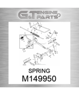 M149950 SPRING fits JOHN DEERE (New OEM) - $45.26