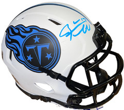 Ryan Tannehill signed Tennessee Titans Lunar Eclipse Speed Mini Helmet #17- Beck - £95.60 GBP