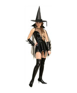 Sexy Witch Black Magic Moment Witch Costume Halloween Fancy Dress Small ... - $29.99