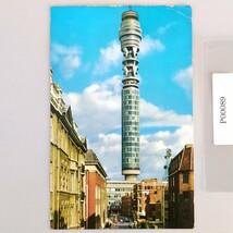 Vintage 1967 John Hinde Postcard Post Office Tower London England UK - $14.92