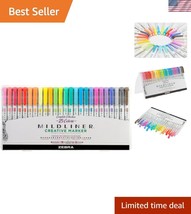 Vibrant No Bleed Double-Ended Highlighter Set for Artistic Expression - ... - $40.50
