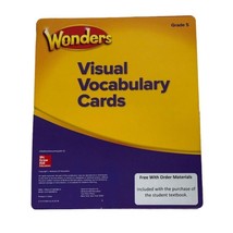 Reading Wonders Grade 5 Visual Vocabulary Cards 2020 McGraw Homeschool L... - £50.71 GBP