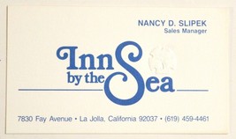 Inn By The Sea Vintage Business Card La Jolla California bc3 - £3.78 GBP