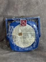 NOS Goody Mirror #1494 Two Sided Magnifying Swivel Mount Blue New  - £23.51 GBP