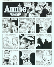 Little Orphan Annie Sunday Newspaper Comic Strip Original Art Andrew Pepoy - £226.94 GBP