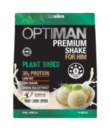 Optislim Optiman Plant Based Shake Vanilla 826g - $174.14 CAD