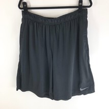 Nike Mens Athletic Basketball Shorts Pockets Pull On Black XL - £7.65 GBP