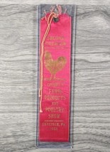 1928 Second Prize Ribbon Carlisle County Farm Products and Poultry Show ... - £13.42 GBP