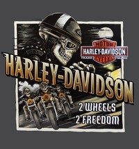 Road Rage Skeleton Biker Harley Davidson Motorcycle Metal Sign - £31.03 GBP