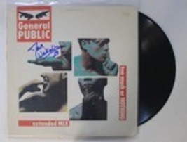 Dave Wakeling Autographed &quot;General Public&quot; Record Album - £31.59 GBP