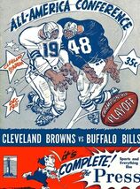 NFL NCAA College Football Program Metal Sign 12X8in Vintage Old Print Lo... - $24.74