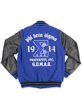 Phi Beta Sigma Fraternity Wool Varsity Jacket Phi Beta Sigma Varsity Jacket - $159.14