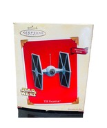 Star Wars Hallmark Keepsake Ornament 2003 TIE Fighter Sounds QXI7507 Vin... - $28.42