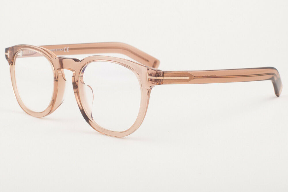 Tom Ford 5629 045 Transparent Brown / Blue Block Eyeglasses TF5629 045 50mm