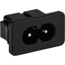 Ac Power Chassis Mount - - Snap In Jack Non-Polarized - $18.99