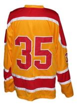 Any Name Number Philadelphia Blazers Retro Hockey Jersey New Yellow Any Size image 2